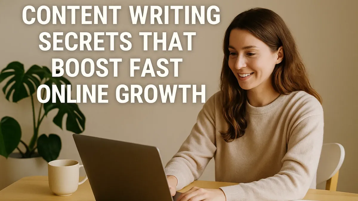 Content Writing Secrets That Boost Fast Online Growth