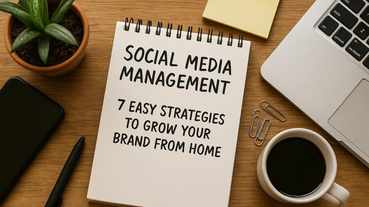 Social Media Management 7 Easy Strategies to Grow Your Brand From Home