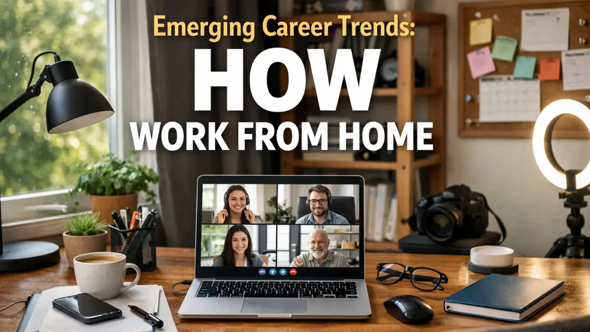 Emerging Career Trends How Work From Home is Shaping the Future of Jobs