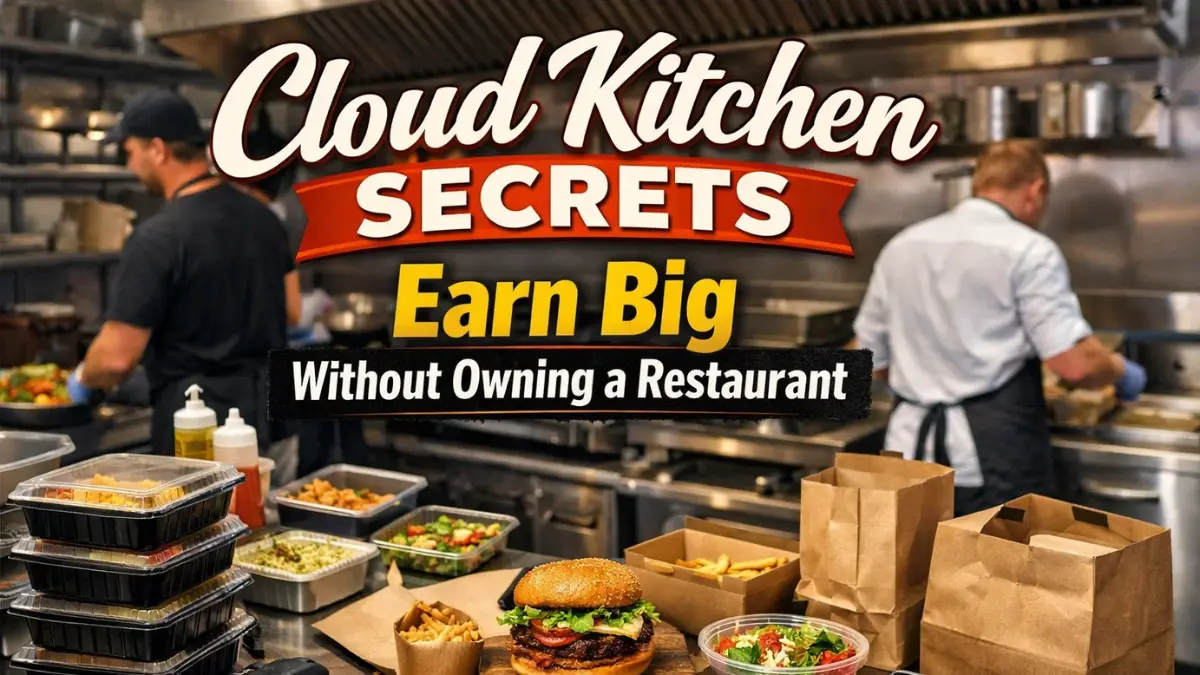 Cloud Kitchen Secrets Earn Big Without Owning a Restaurant