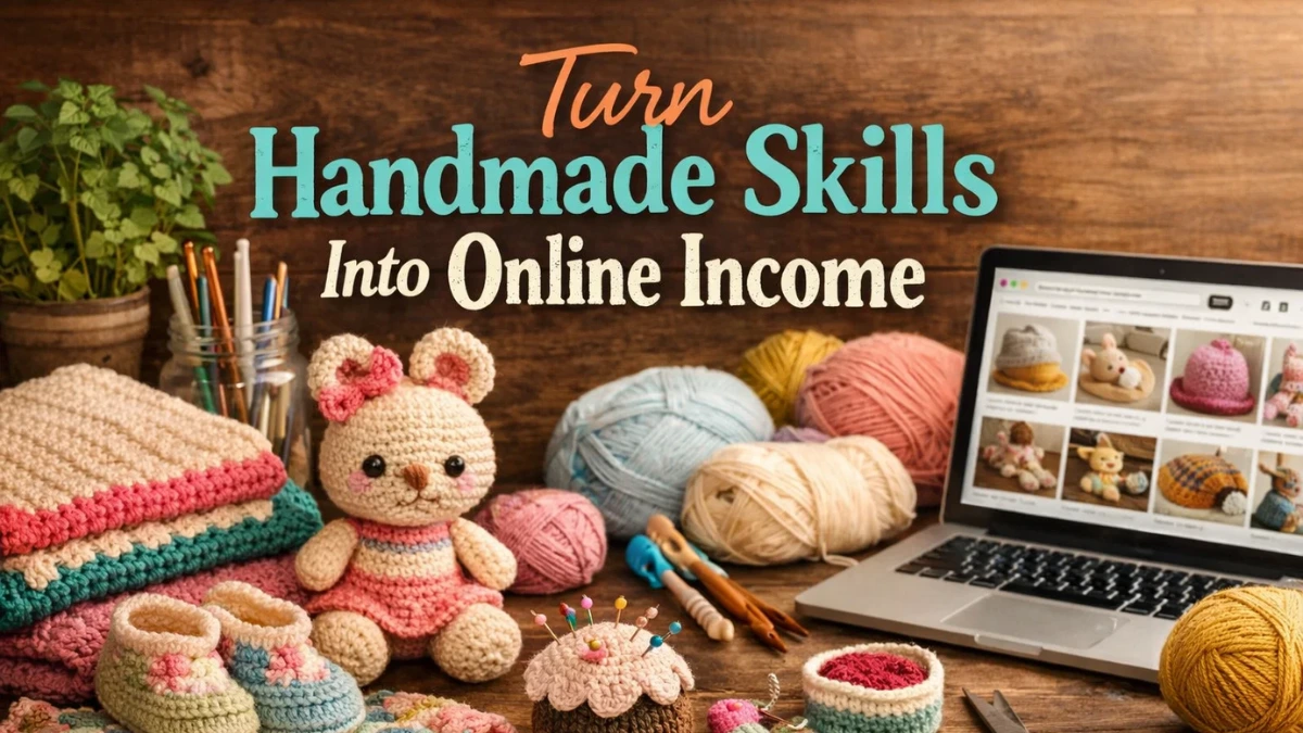 Crochet Work From Home Turn Handmade Skills Into a Profitable Online Income