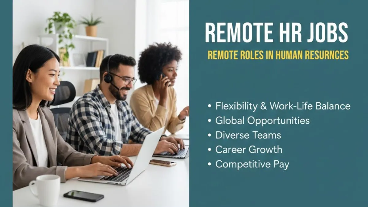 remote HR jobs – remote roles in human resources