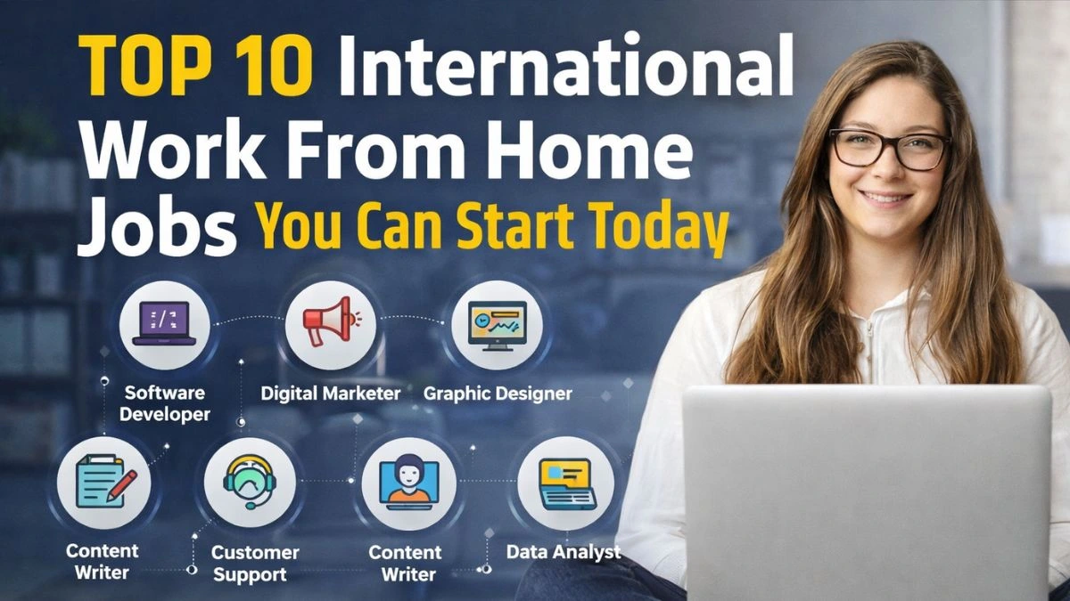 Top 10 International Work From Home Jobs You Can Start Today