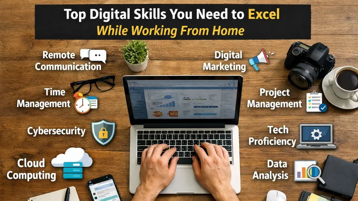 Top Digital Skills You Need to Excel While Working From Home